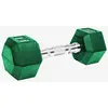 Image de Haltère hexagonal KRF Fitness 6 kg vert (pair)