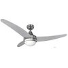 Image de Ventilateur De Plafond Avec Lumière Edm Egeo 60 W Chrome