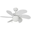 Image de Ventilateur De Plafond Avec Lumière Edm Aral Blanc 50 W