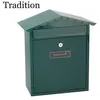 Image de Boîte à Lettres En Acier Modèle Tradition Verte