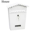 Image de Boîte à Lettres En Acier Modèle Maison Blanche