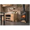 Image de Poele a bois panadero zamora 7 1 kw avec four et bucher 50 cm 11020