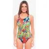 Image de Maillot de bain de natation Turbo Seasons bretelles larges femme - S