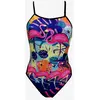 Image de Maillot de bain de natation Turbo Flamingo bretelles fines femme - L