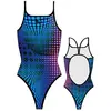 Image de Maillot de bain de natation Turbo Walnut bretelles fines bleu marine femme - M