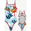Image de Maillot de bain de natation Turbo Carpa Japon bretelles fines femme - S