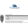 Image de Maillot de bain de natation Turbo Oaxaca bleu rose femme