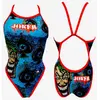 Image de Maillot de bain Turbo Joker Wall Revolution bretelles fines bleu femme - S
