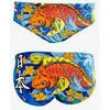 Image de Maillot de waterpolo Turbo Japan Vibes bleu - XL