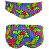 Image de Maillot de bain waterpolo Turbo Pineapple bleu - L
