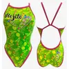 Image de Maillot de bain Turbo Mojito Revolution bretelles fines lime - L