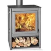 Image de Poêle à bois Juan Panadero MILANO 11 kW / Haut rendement 85 % / Triple combustion / Vitre propre / Classe énergétique A+