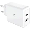 Image de Ksix Bxcdc65dgan Chargeur D'appareils Mobiles Ordinateur Portable, Smartphone, Tablette Blanc Secteur Charge Rapide Int