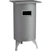 Image de Poêle à bois en acier rond - FM Calefaccion - CH-7 - 8Kw - 66% - Gris