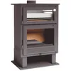 Image de FM Poêle à bois en acier CH-8 95kW avec four inox