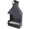 Image de Barbecue bois et charbon - FM CALEFACCION - 80 cm - À poser ou à encastrer - Grille inox réglable
