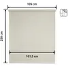 Image de Store enrouleur Translucide Daylight - Easydeco - Écru - 105 x 250 cm