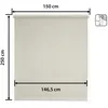 Image de Store enrouleur Translucide Daylight - Easydeco - Écru - 150 x 250 cm