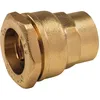 Image de Raccord laiton pour tube PE droit - Arco - F 11/4 - diamètre 40