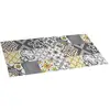 Image de Tapis Vinyle Patch Chrome Gris-ambre 50x110cm