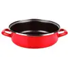 Image de Plat À Tarte Fagor Optimax Rouge Acier Émaillé (ø 26 X 8 Cm)