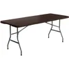Image de Table Pliante 180cm Rectangulaire Restauration Thinia Home