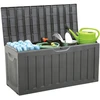 Image de Coffre D'extérieur 340 Litres De Résine 118x53x57cm Thinia Home