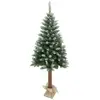 Image de Sapin De Noël Alpes Vertes Enneigées 150x70cm Dayron