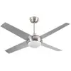 Image de Ventilateur De Plafond Avec Lumière 4 Pales 56w 6 Vitesses Montana Silver Dayron