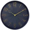 Image de Reloj De Pared Vintage Negro/dorado Ø27.3 Cm Thinia Home