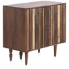 Image de Petit buffet 2 portes multicolores en acacia massif.   REF.10843