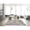 Image de Tapis ATTICGO abstrait 160 x 230 cm ENYA 8733 argent