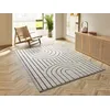 Image de Tapis ATTICGO géométrique 160 x 230 cm BLANCHE 8494 blanc