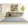 Image de Tapis ATTICGO uni 60 x 100 cm CORALINE LISO argent