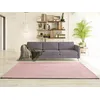 Image de Tapis ATTICGO uni 60 x 100 cm CORALINE LISO rose