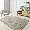 Image de Tapis ATTICGO ethnique avec relief 120 x 170 cm PAMUK 1110 crème
