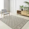 Image de Tapis ATTICGO ethnique avec relief 120 x 170 cm PAMUK 1111 crème