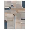 Image de Tapis abstrait bleu, 160 x 230 cm 50488