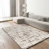 Image de Tapis ATTICGO abstrait 133 x 190 cm RETRO 12890 blanc