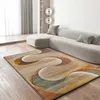Image de Tapis ATTICGO abstrait 120 x 170 cm LIBET 40399 terracotta