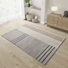 Image de Tapis ATTICGO géométrique 80 x 150 cm CRAFT 12936 gris / beige
