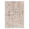 Image de Tapis moderne crème et marron, 160 x 235 cm 51088