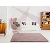 Image de Tapis ATTICGO shaggy uni 60 x 100 cm ALPACA rose poudré