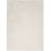 Image de Tapis lavable antidérapant uni blanc, 140 x 200 cm 66636