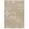 Image de Atticgo venus tapis rectangulaire scandinave beige, 100% polypropylène face, dos jute venus68111