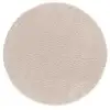 Image de Tapis rond shaggy blanc, diam.130 cm 68537