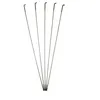 Image de Lot de 5 rayons plat/courbe Massi - noir - 291 mm pour adulte homme