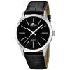 Image de Montre - Lotus - Minimalist L15961/3 - Cuir noir type croco - Analogique - Homme