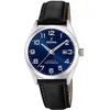 Image de Montre - Festina - 20446 - Cuir noir - Étanchéité 10 bars - Cadran bleu