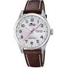 Image de Montre - Lotus - 18671/1 - Cuir Brun - Argenté - Quartz - 10 ATM